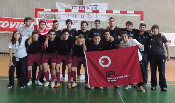 Equipa de Futsal Masculino perto do pódio A equipa de Futsal Masculino do IPLeiria alcançou, no dia 25 de abril de 2013, na cidade da Covilhã, o quarto lugar na Fase Final do Campeonato Nacional