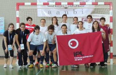 Equipa de Futsal Feminino perto do pódio A equipa de Futsal Feminino do IPLeiria alcançou, no dia 25 de abril de 2013, na cidade da Covilhã, o quarto lugar na Fase Final do Campeonato Nacional