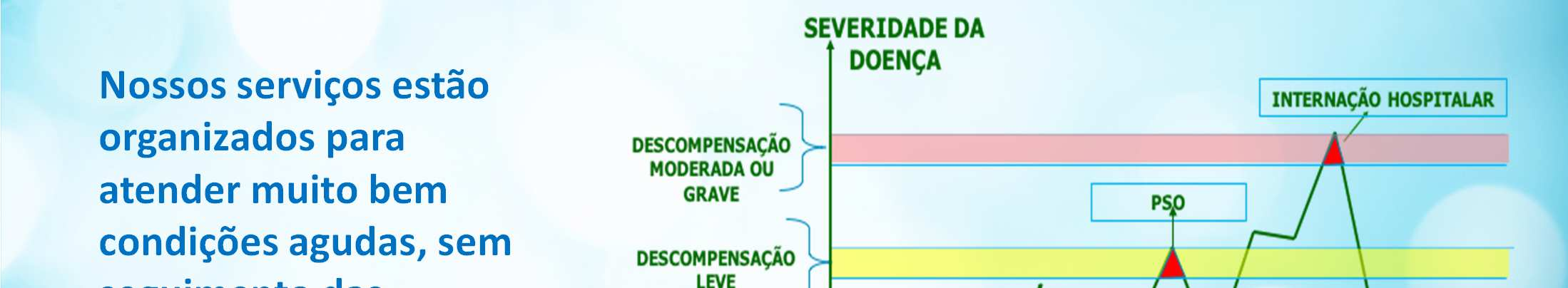 Nossos serviços estão organizados