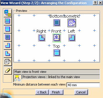 2.1. Depois de iniciado o módulo Drafting abrir o ficheiro contendo o Travão de Disco no módulo Part Design.