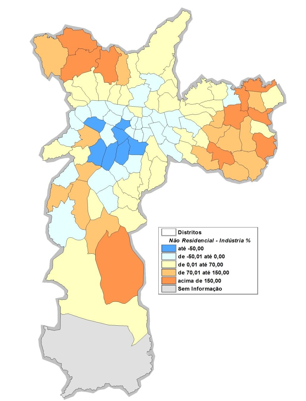 Evolução da Área Construída 1991-2010 evolução da área construída não