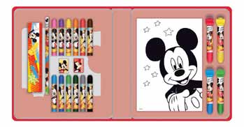 Set Papelaria Cubo do Artista Mickey Mickey NV38321 4