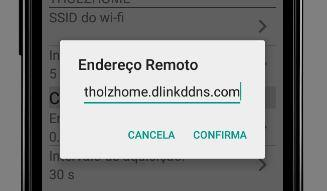 No campo Endereço do conversor em Conexão Local, digite o nome do conversor identificado com o Localizador de Conversores 19.