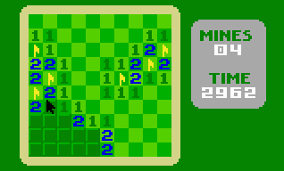 COMO JOGAR O campo minado que você precisa limpar é dividido em uma grade de quadrados. Muitos quadrados têm minas terrestres escondidas sobre eles.