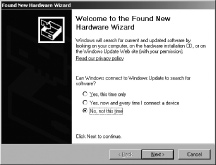 Seleccione aqui a opção Instalar o software automaticamente ( Install the software automatically ) e clique em Seguinte ( Next ).