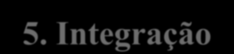 5. Integração No uso dos recursos oferecidos pela linguagem digital, pode-se levar o aluno a reconhecer as possibilidades de integração entre programas de computador, observando que a forma de