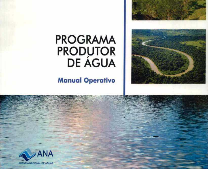 Água em Mananciais, através