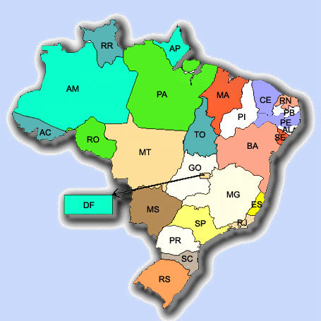 NTF NUPLAN FFOE LIFESA LTF LAFEPE LIFAL FUNED FARMANGUINHOS IQUEGO IVB LQFEx LEPEMC LPM FURP LAQFA LFM LAFERGS BIOMANGUINHOS Figura 1 mapa da localização geográfica dos Laboratórios Oficiais de