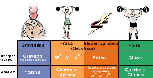 O que é a gravidade? A gravidade é estranha. É claramente uma das interações fundamentais, mas o Modelo Padrão não consegue explicá-la satisfatoriamente.