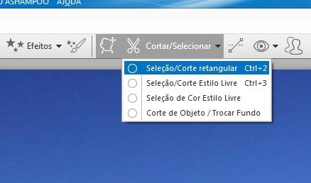 d. Corte de objeto/trocar fundo : Nesta opção você poderá selecionar e cortar apenas um objeto da imagem, ou ainda, trocar o fundo.