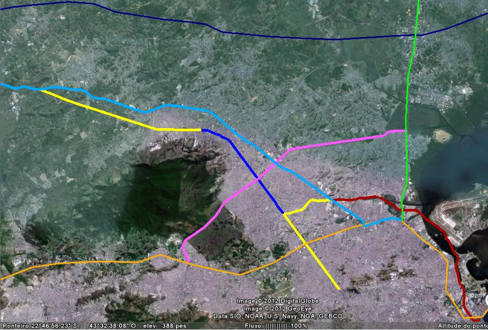 A TransBaixada (Avenida Sarapuí), com 24,5 km, é uma ligação entre a BR 040, em Duque de Caxias, com a Zona Oeste do Rio de Janeiro, possui potencial para desviar parte