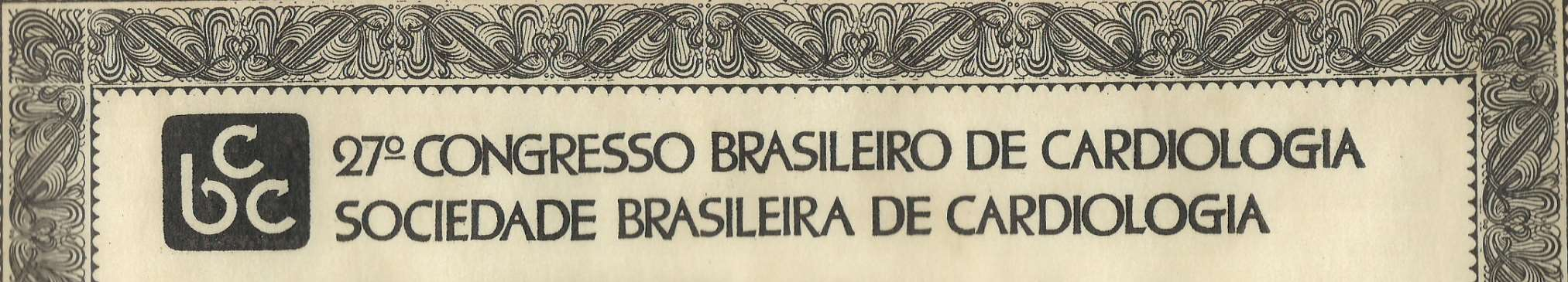 1971:Diploma 27º Congresso Brasileiro de