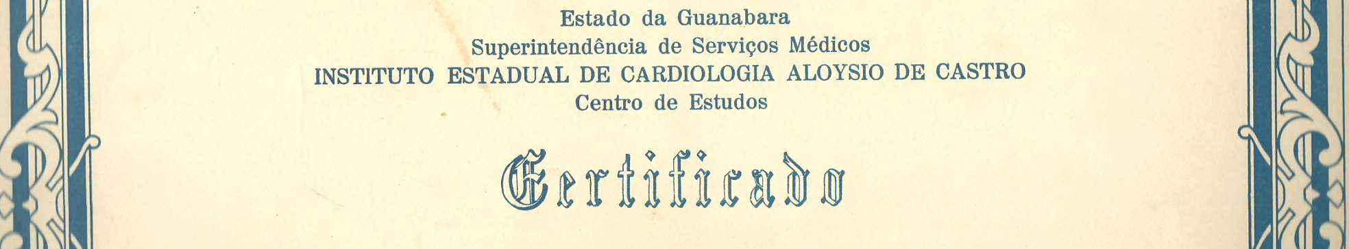 1971:Certificado -