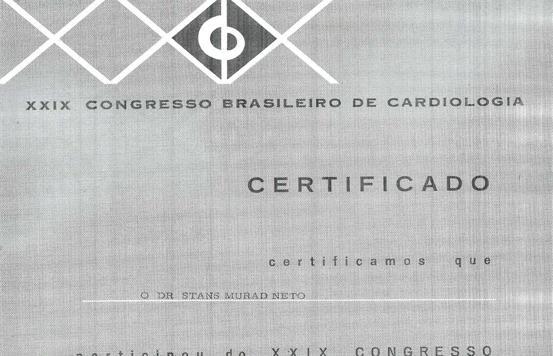 1973:Certificado