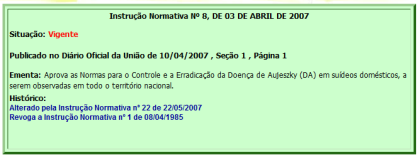 Certificação de granjas GRSC Granjas de Reprodutores Suídeos Certificadas Monitoramento sorológico semestral: Peste suína clássica Doença de Aujeszky Brucelose Sarna Leptospirose