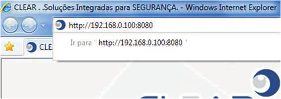 MANUAL STAND ALONE CL FLEX 21 Apêndice A - Acesso Remoto via Browser Em primeiro lugar, configure o CL Flex 4 CH conforme descrito na página 16.