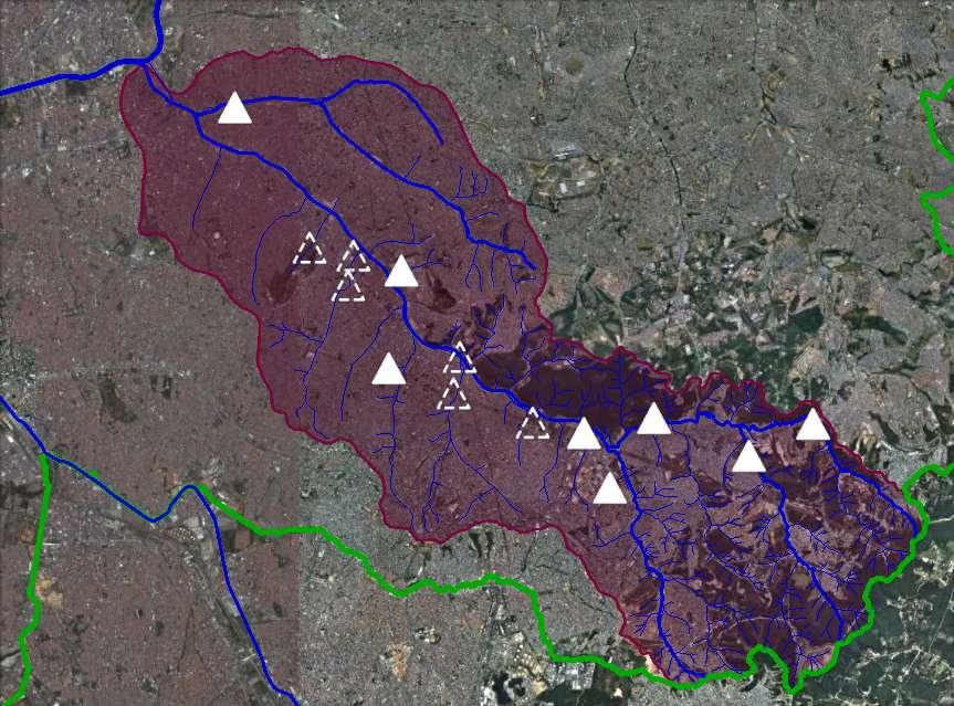 Bacia do Rio Aricanduva Reservatórios de Retenção