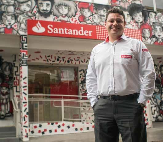 Santander universidades em números Graças ao Santander Microcréditos, posso ajudar milhares de empreendedores a cumprirem seus sonhos.