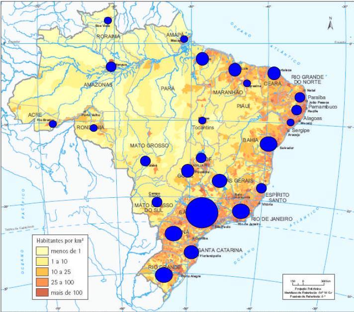 Abordagem Operacional Dada a grande extensão geográfica do território brasileiro, a instalação de Pontos de Entrega que atendam aos consumidores não é simples e requer um grande investimento de tempo