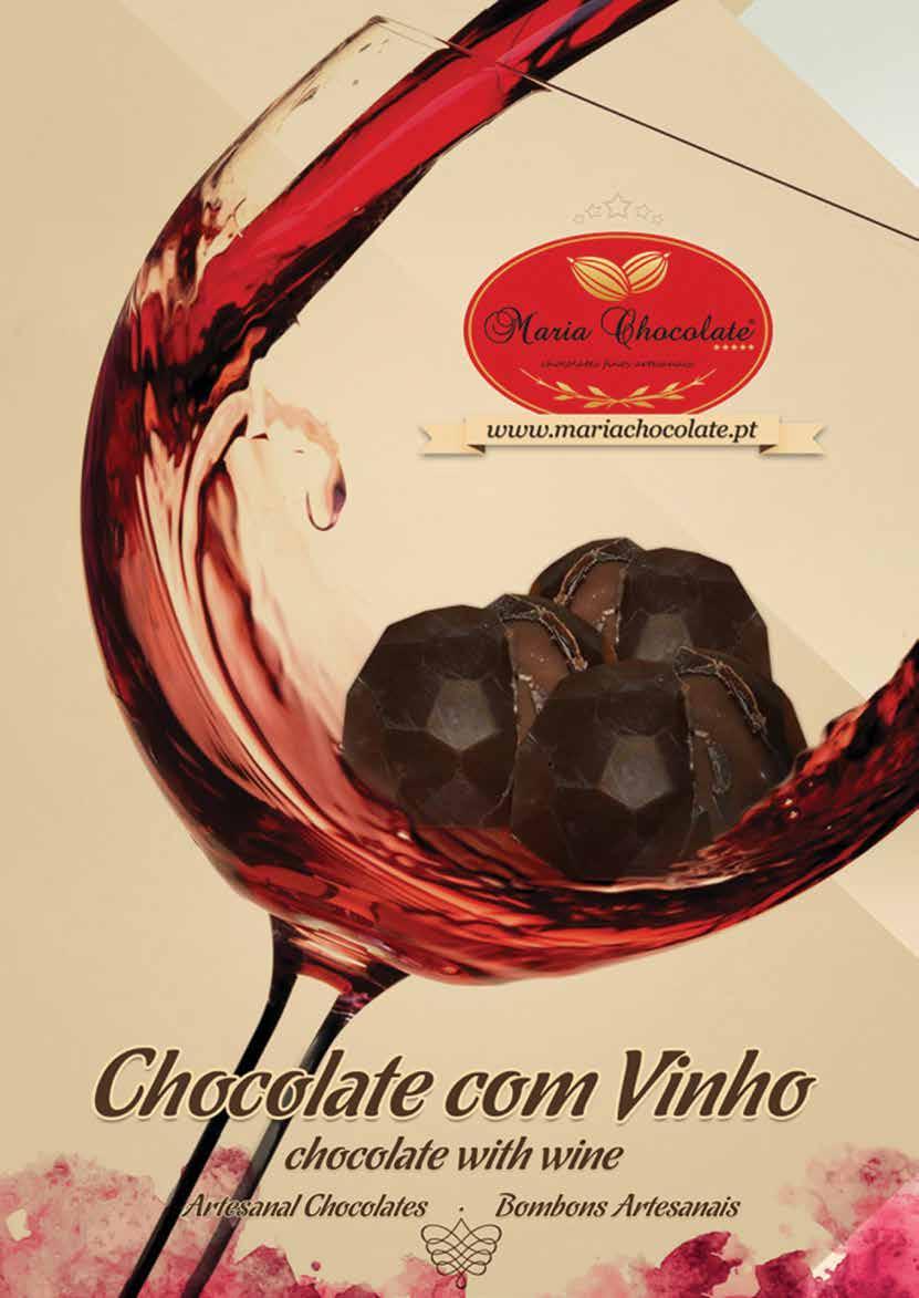 Maria Chocolate bombons com vinho CHOCOLATE com VINHO O melhor Chocolate combinado com o melhor Vinho!