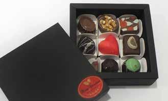 gift box ASSORTED or Truffles Peso - Weight: 100g - 9 unidades Peso -