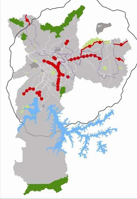 Desenvolvimento Urbano Sustentável - Desafios Melhorando o Desempenho do Sistema de Transportes pela Localização de Atividades Urbanas Induzindo a ocupação de áreas com capacidade de suporte induzir