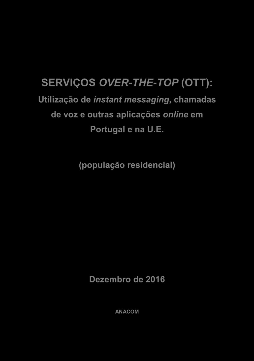 aplicações online em Portugal e na U.E.