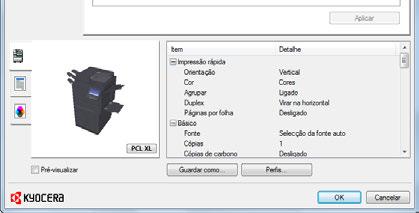 Imprimir a partir do PC > Imprimir a partir do PC Imprimir a partir do PC Esta secção apresenta o método de impressão utilizando o KX DRIVER.