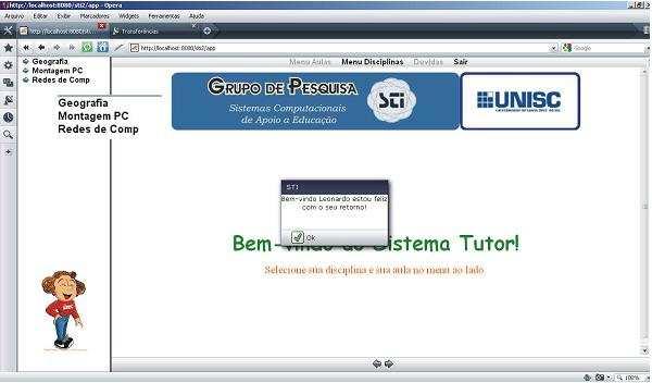 78 As questões foram elaboradas de acordo com o conteúdo apresentado no STI. Algumas respostas estavam explicitas nos conteúdos e outras os alunos tinham que relacionar os conteúdos apresentados. 6.1.