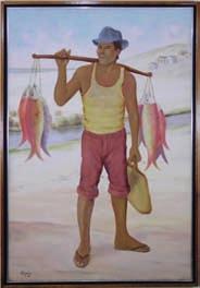 uma das mais sinceras da nossa história. 2 3 J. SIQUEIRA (João Maria Siqueira) Pacatuba, CE 1917 - Fortaleza, CE 1997 Pescador Ass, cie, dat.