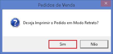 em modo retrato, que ao clicar no botão imprimir deve-se escolher a opção de modo retrato de impressão e a opção sem detalhes de valores para imprimir o novo relatório.