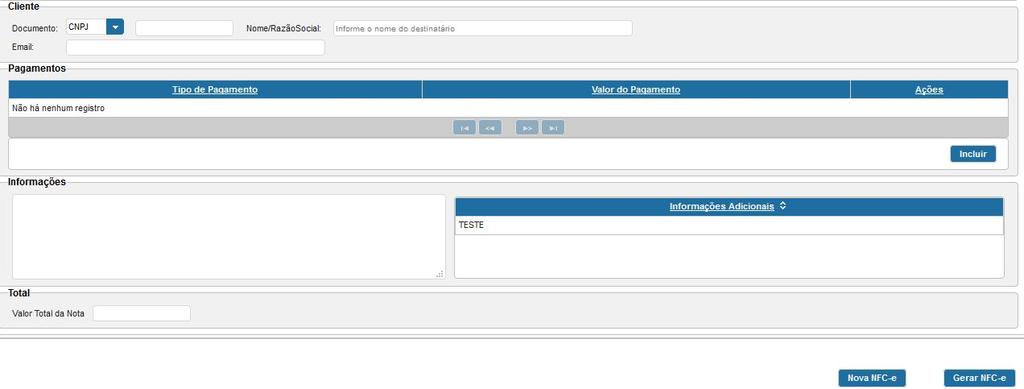 A emissão será feita pela Simplificada. Série Já estará com a série que você cadastrou.