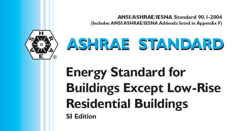 ASHRAE Standard 90.1-2007, Seções 5.4, 6.4, 7.4, 8.4, 9.4 e 10.