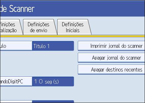 Gerir o Acesso ao Equipamento 3. Prima [Definições Iniciais]. 4. Prima [Menu protegido]. 5.