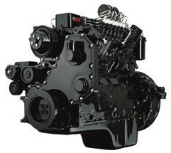 9 Este motor turbo de 6 cilindros e 4 tempos com turbo refrigerado a ar foi construído para ser potente, confiável e econômico.