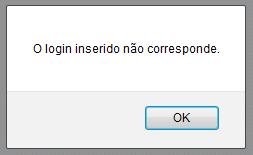 Caso seja detetado algum erro é exibido um alert() javascript contendo o relatório de erros, caso contrário é exibida uma mensagem de sucesso.