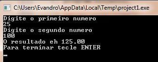 programa proposto. Deve-se ressaltar que, ao final do programa original, foram acrescentadas mais duas linhas.