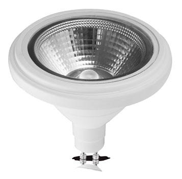 ar 70 4,8w ar 111 9,8w EQUIVALÊNCIA Lâmpada LED Lâmpada Incandescente Não Dimerizável Base GU10 10