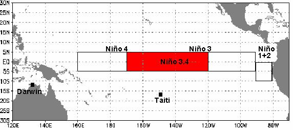 43 TABELA 15. Estações meteorológicas do Rio Grande do Sul, que possuem um coeficiente de correlação (r) significativo a pelo menos na relação entre a precipitação pluvial e a TSM da região do Niño 3.