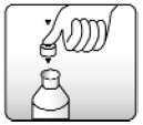 6) Lembre-se de agitar o frasco antes de cada nova administração.