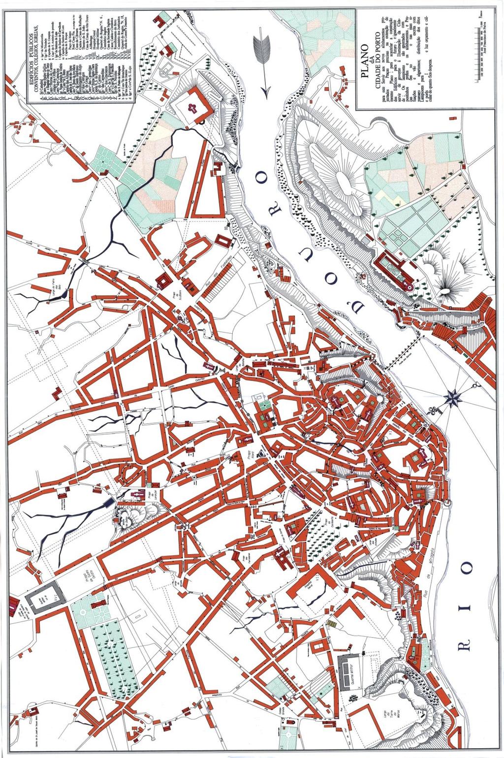 Anexo 1 Plantas da cidade do Porto Planta de