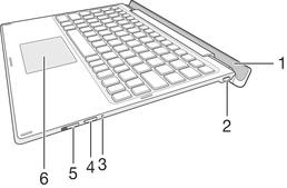 Assim que ele estiver configurado e anexado ao tablet, o Teclado Bluetooth poderá detectar quando seu tablet está fechado e desligá-lo, se necessário, para economizar energia.