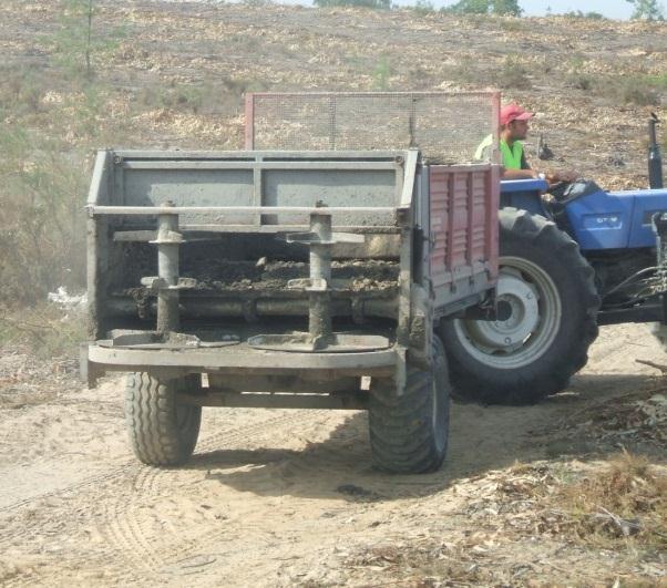 mineral (comercial) Em plantações de eucalipto: Exemplo Teor de matéria orgânica Nível de ph Teores