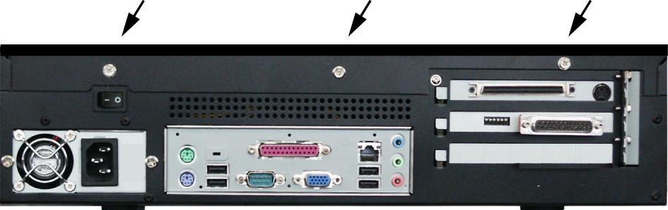 6 pt Actualizar o DiBos DiBos 8, SCSI Upgrade Kit 6. Fixe a placa PCI na entrada com o parafuso. 7.