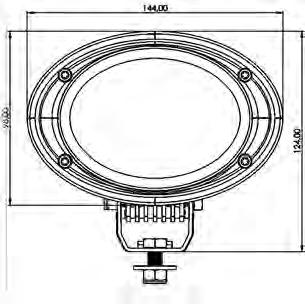 115 115 HALOGÊNIO 115 Parte da família de luzes 115 da TYRI, a 115 tem formato oval. Essa luz de trabalho é a solução perfeita para iluminar áreas de trabalho grandes.