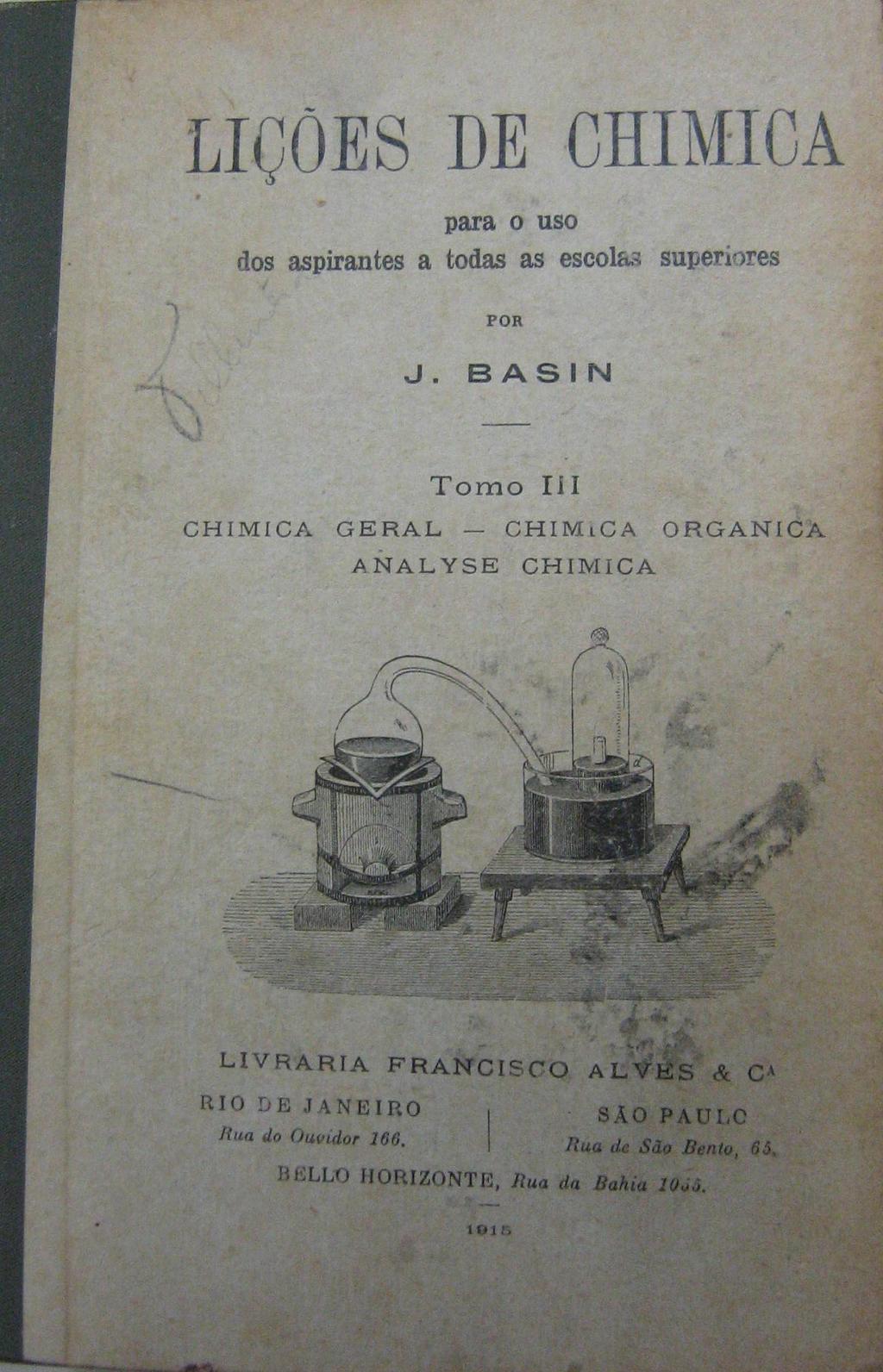 Figura 17: capa do livro Chimica Geral