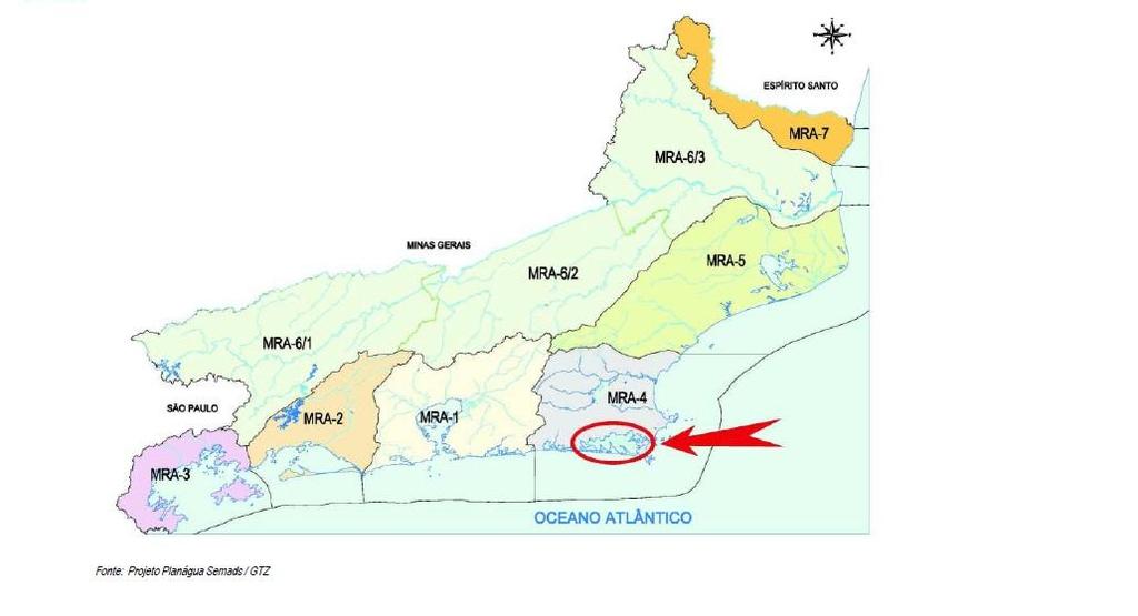 Localização da Área de Estudo Na área da restinga encontram-se as Reservas Ecológicas de Jacarepiá (Saquarema) e de Massambaba (Arraial do Cabo), incorporadas na Área de Preservação Ambiental da