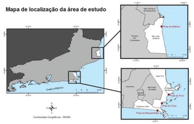ventos terra-mar. A ocorrência de dunas na praia da Massambaba foi explicada por Fernandez et al.