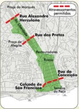 Dessas P&M fez parte a Criação de uma Zona de Emissões Reduzidas na cidade de Lisboa.