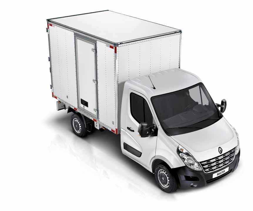 novo renault master chassi cabine encara tudo.